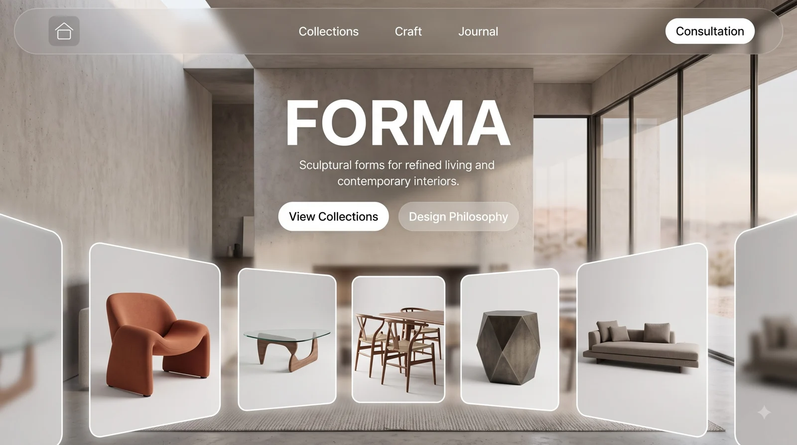 FORMA — Architecture & interiors design exploration